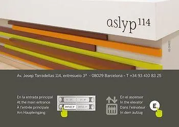Hostal Aslyp 114 Барселона 2*,